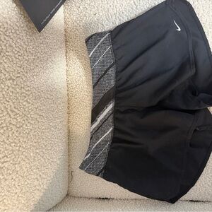 Nike Black Athletic Shorts with Subtle Logo